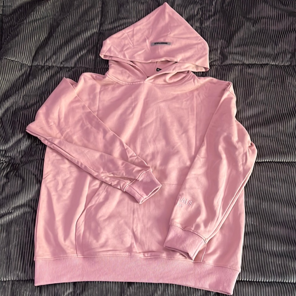 Pink Essentials hoodie 3M Logo